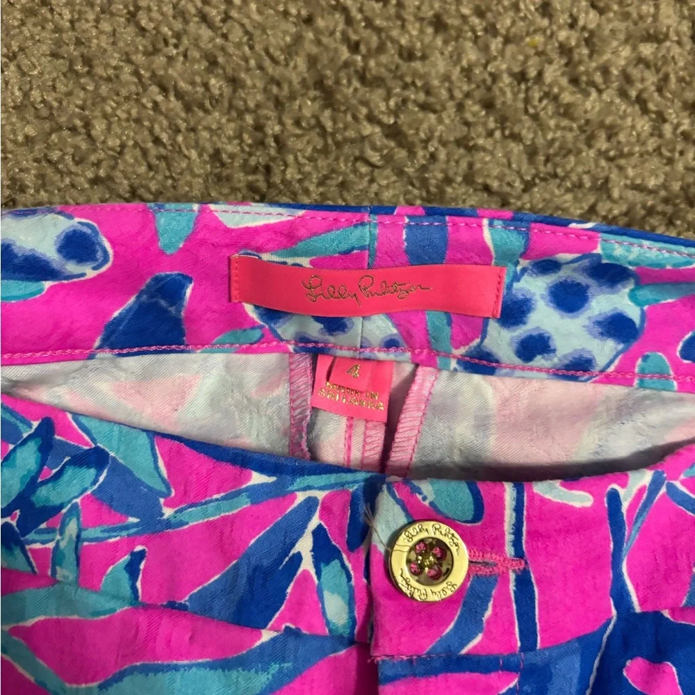 Lilly Pulitzer Pants Size 4 - Picture 3 of 7